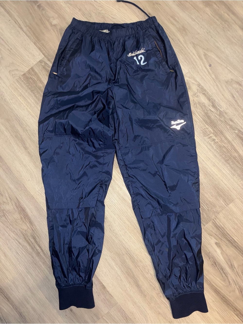 Mizuno freebird womens Navy Blue Windbreaker Joggers